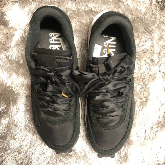 Nike LD Waffle Black Sacai Nylon Black | Men Size 6. | Women size 7.5 - Picture 5 of 8